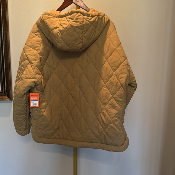 Bass Outdoor Tan Kelp Quilted Hooded Jacket NWT XL - Picture 7 of 14